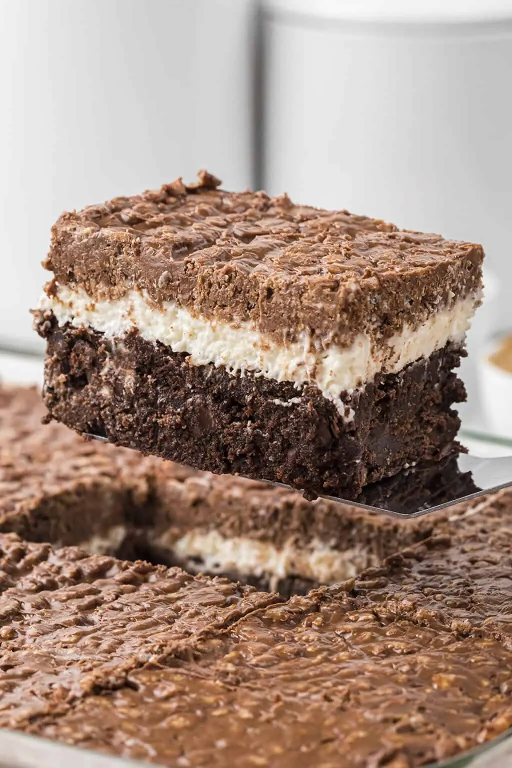 Chocolate Peanut Butter Marshmallow Brownies